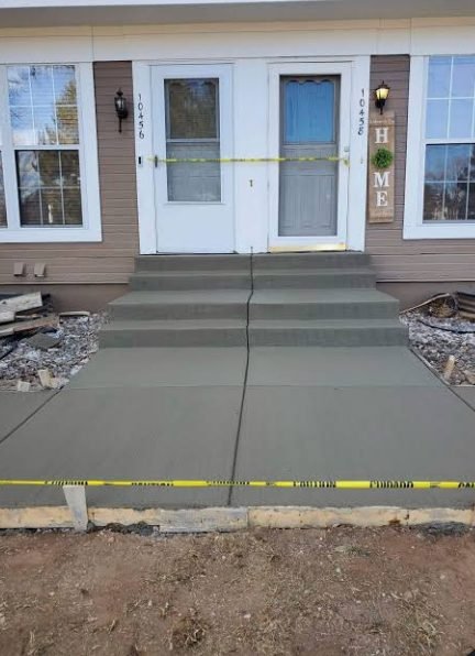 concrete contractor project in Port Orange